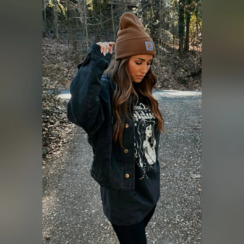 COUNTRY DEEP HERE COMES TROUBLE DISTRESSED T SHIRT - Picture 7 of 12